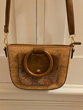 Malibu Skye Cork Crossbody Bag